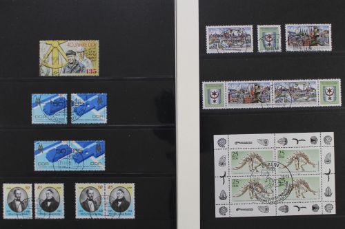 DDR Besonderheiten-Sammlung 1985-1990 in 3 Alben
