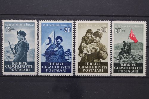 Türkei, MiNr. 1337-1340, postfrisch