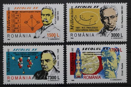 Rumänien, MiNr. 5430-5433, postfrisch