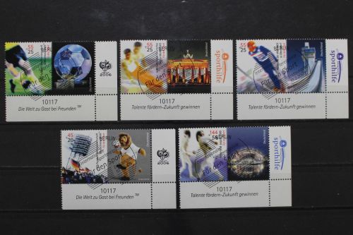 Deutschland (BRD), MiNr. 2439-2443 Ecke rechts unten, ESST