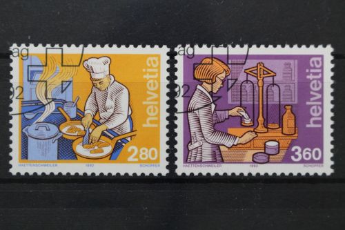 Schweiz, MiNr. 1463-1464, gestempelt