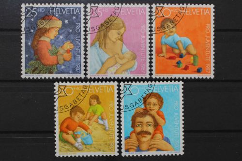 Schweiz, MiNr. 1359-1363, gestempelt