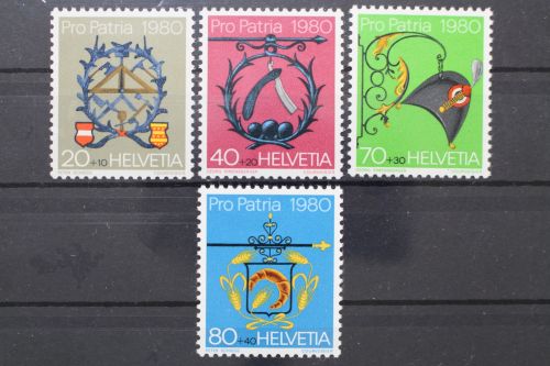 Schweiz, MiNr. 1176-1179, postfrisch