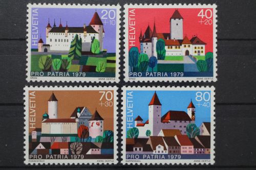 Schweiz, MiNr. 1156-1159, postfrisch