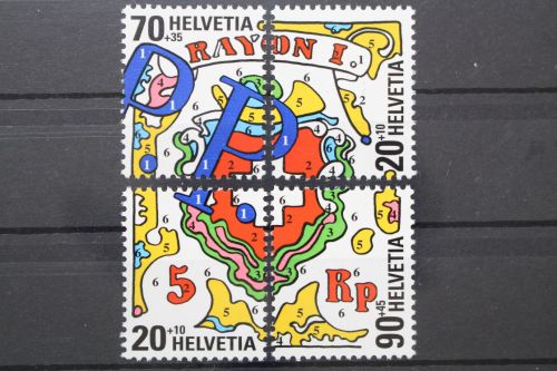 Schweiz, MiNr. 1722-1725, postfrisch