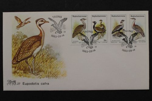 Bophuthatswana, MiNr. 112-115, FDC