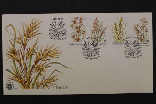 Bophuthatswana, MiNr. 80-83, FDC
