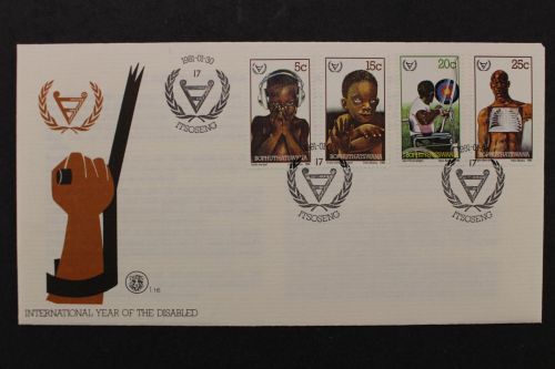 Bophuthatswana, MiNr. 68-71, FDC