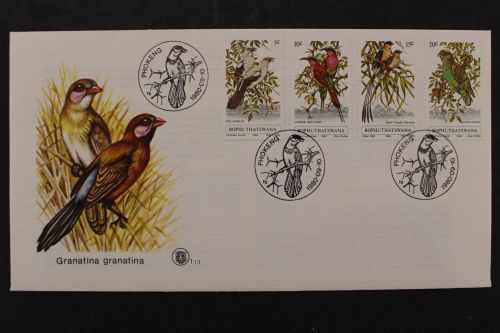 Bophuthatswana, MiNr. 60-63, FDC