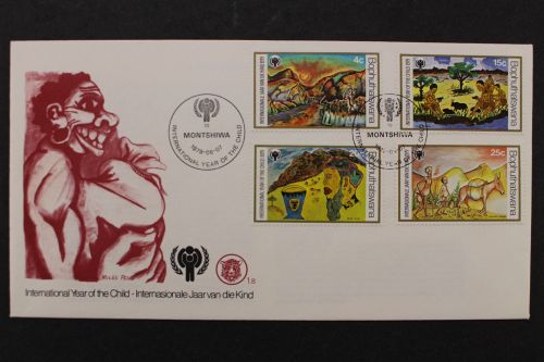 Bophuthatswana, MiNr. 43-46, FDC