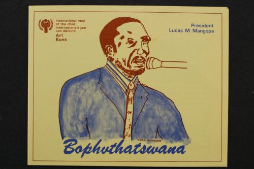 Bophuthatswana, MiNr. 43-46 Faltblatt, gestempelt