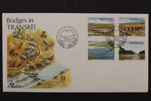 Transkei, MiNr. 168-171, FDC