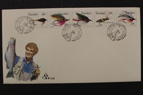 Transkei, MiNr. 115-119 Fünferstreifen, FDC