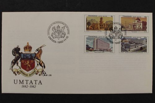 Transkei, MiNr. 111-114, FDC
