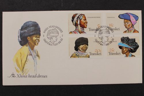 Transkei, MiNr. 92-95, FDC