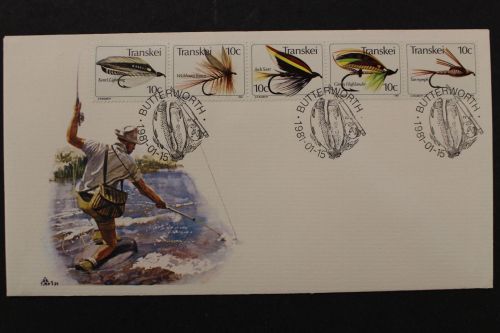 Transkei, MiNr. 83-87 Fünferstreifen, FDC