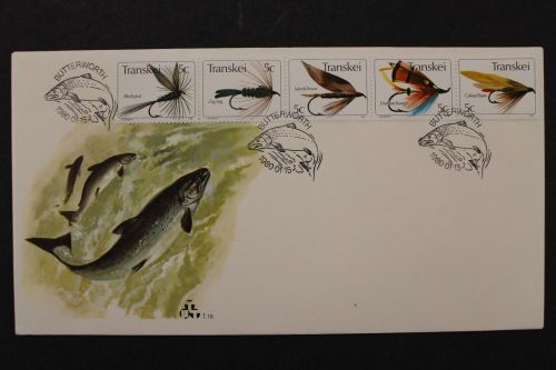 Transkei, MiNr. 65-69 Fünferstreifen, FDC