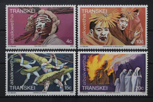 Transkei, MiNr. 48-51, postfrisch
