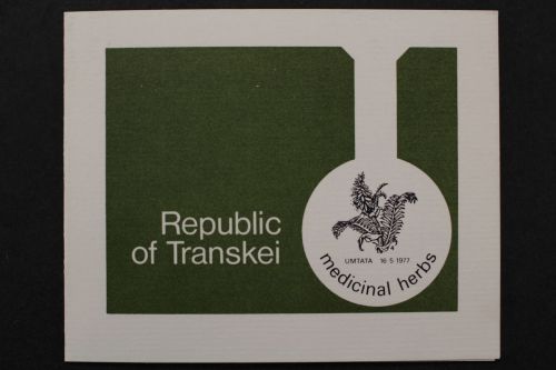 Transkei, MiNr. 24-27 Klappkarte, ESST