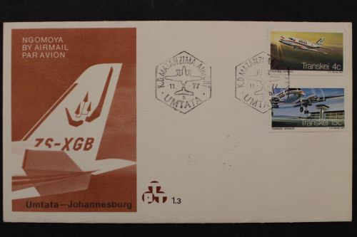Transkei, MiNr. 22-23, FDC