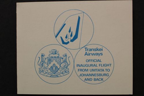 Transkei, MiNr. 22-23 Faltblatt, ESST