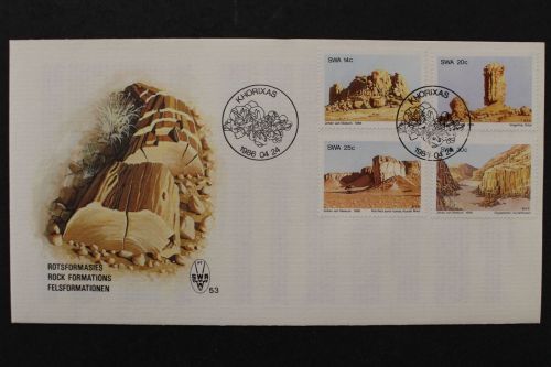 Südwestafrika, MiNr. 588-591, FDC