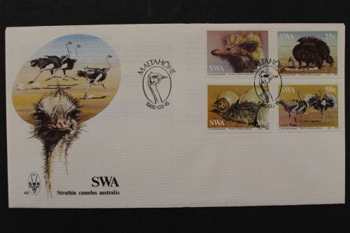 Südwestafrika, MiNr. 566-569, FDC