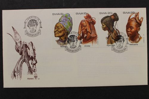 Südwestafrika, MiNr. 528-531, FDC