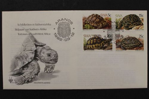 Südwestafrika, MiNr. 516-519, FDC