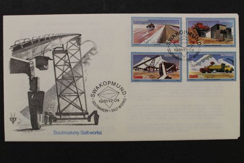 Südwestafrika, MiNr. 512-515, FDC