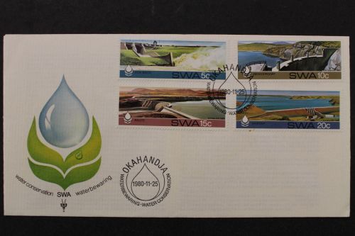 Südwestafrika, MiNr. 496-499, FDC