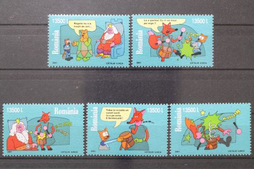 Rumänien, MiNr. 5613-5617, postfrisch
