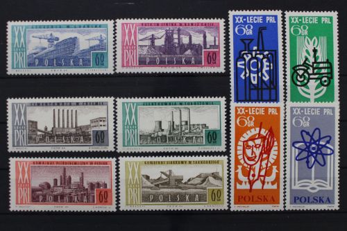 Polen, MiNr. 1503-1512, postfrisch