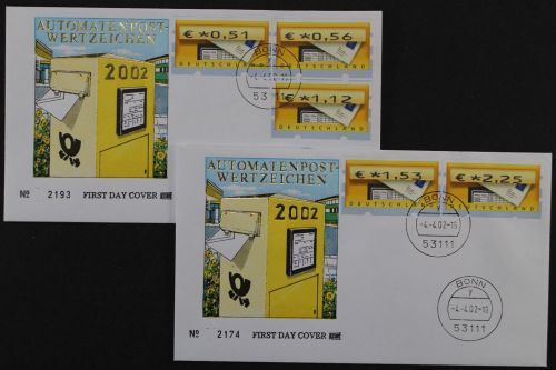 Deutschland (BRD) Automaten, MiNr. 5.1 VS 2, FDC