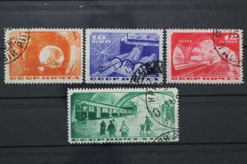 Sowjetunion, MiNr. 509-512, gestempelt