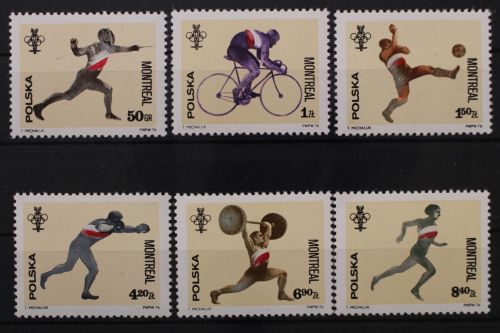Polen, MiNr. 2452-2457, postfrisch