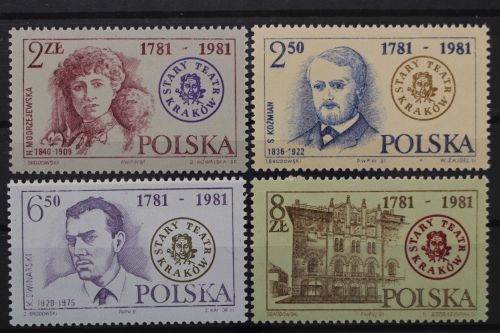 Polen, MiNr. 2777-2780, postfrisch