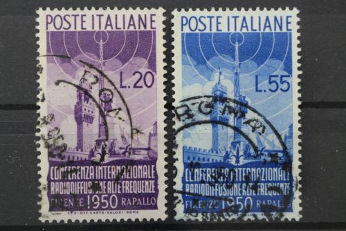 Italien, MiNr. 796-797, gestempelt