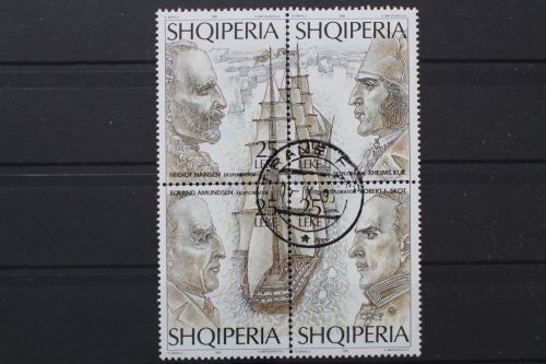 Albanien, MiNr. 2561-2564 Viererblock, gestempelt