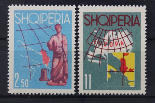 Albanien, MiNr. 685 + 686, postfrisch