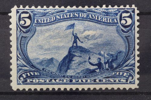 USA, MiNr. 120, Falz