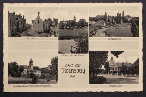 Abensberg, Stadthalle, Volksschule, Wallfahrtskirche Allersdorf