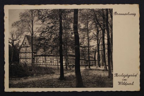 Braunschweig / Riddagshausen, Reichsjägerhof im Wildpark