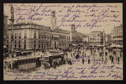 Madrid, Puerta del Sol, Straßenbahn