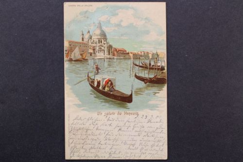 Italien, un saluto da Venezia, Gondel