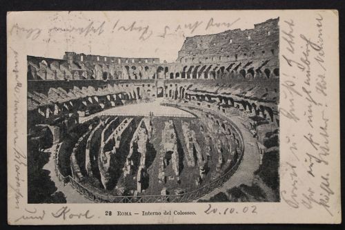 Italien, Rom, Interno del Colosseo