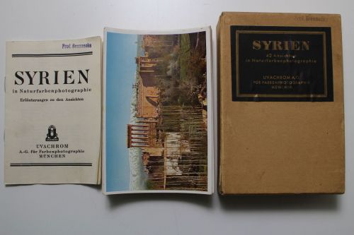 Syrien, 42 Ansichten in Naturfarbenphotographie, UVACHROM A.G.