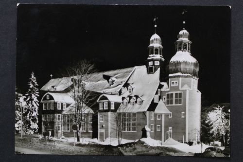 Clausthal, Marktkirche zum Hl. Geist, größte Holzkirche Mitteleuropas