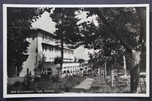 Bad Schwarzbach im Isergebirge/Schlesien, Kurhaus