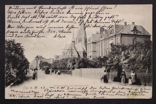 Kiel, Knooperweg mit Jakobikirche